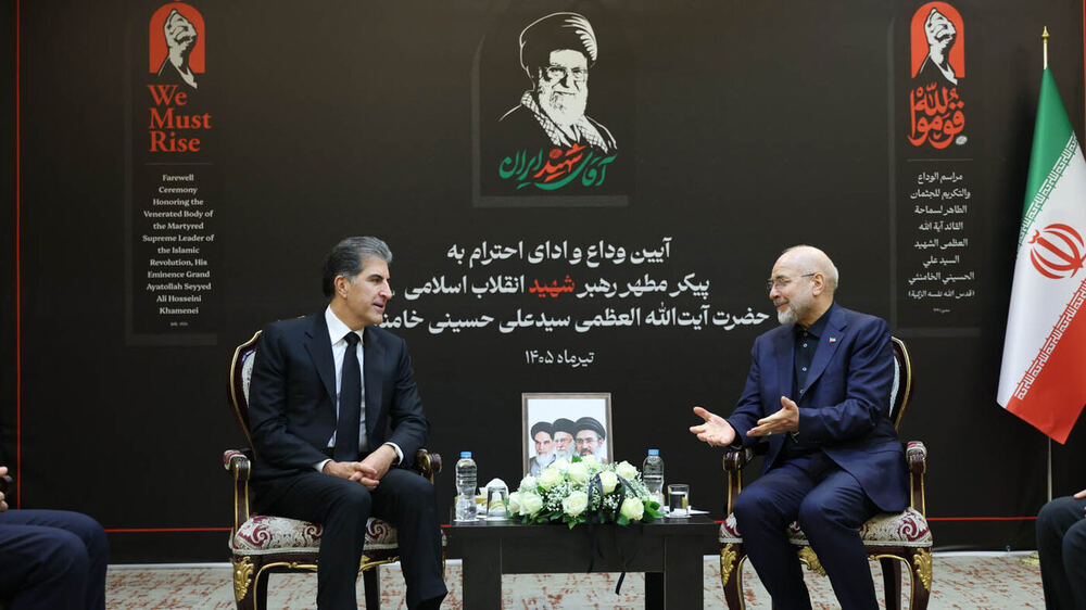 Neçirvan Barzani İran Meclis Başkanı ile Görüştü