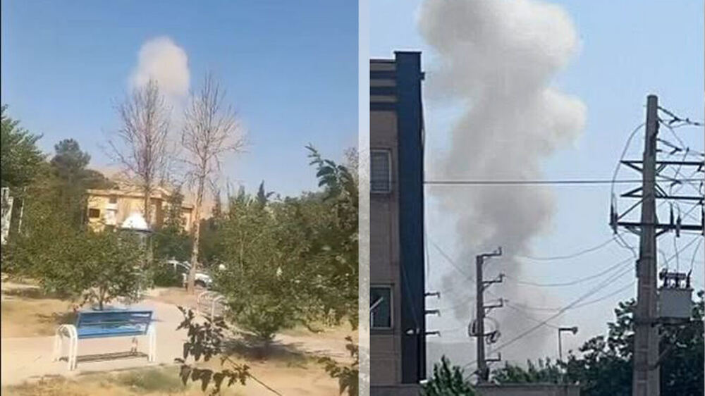 Tahran'da Patlama Sesleri