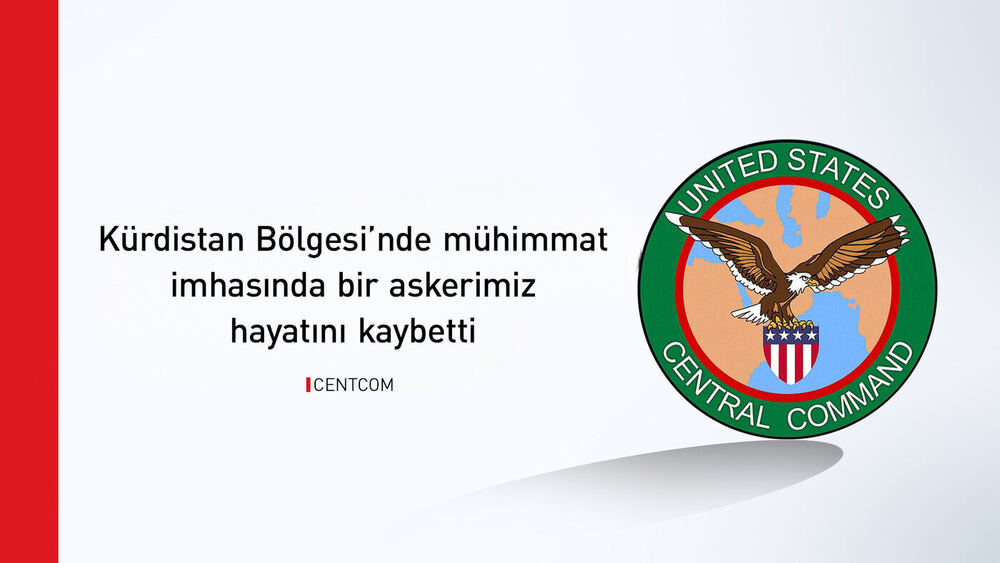 CENTCOM: Kürdistan'da Asker Hayatını Kaybetti