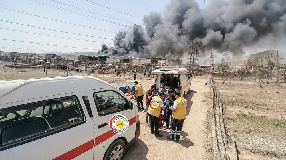 Erbil'de 12 Yangın Kontrol Altına Alındı