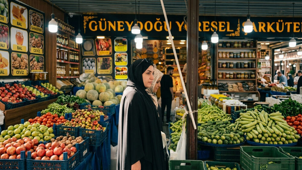 Fatih’te Kürt Esnafı Kuzey Kürdistan’ın Meyve ve Sebzelerini Satıyor