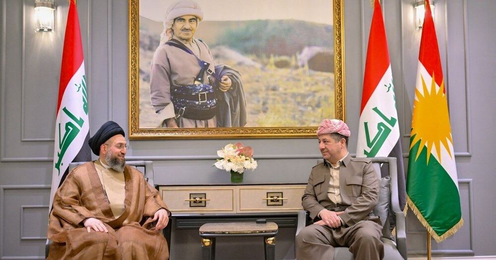 Mesrur Barzani ve Ammar el‑Hekim, Irak ve Kürdistan Bölgesi’nin durumunu görüştü