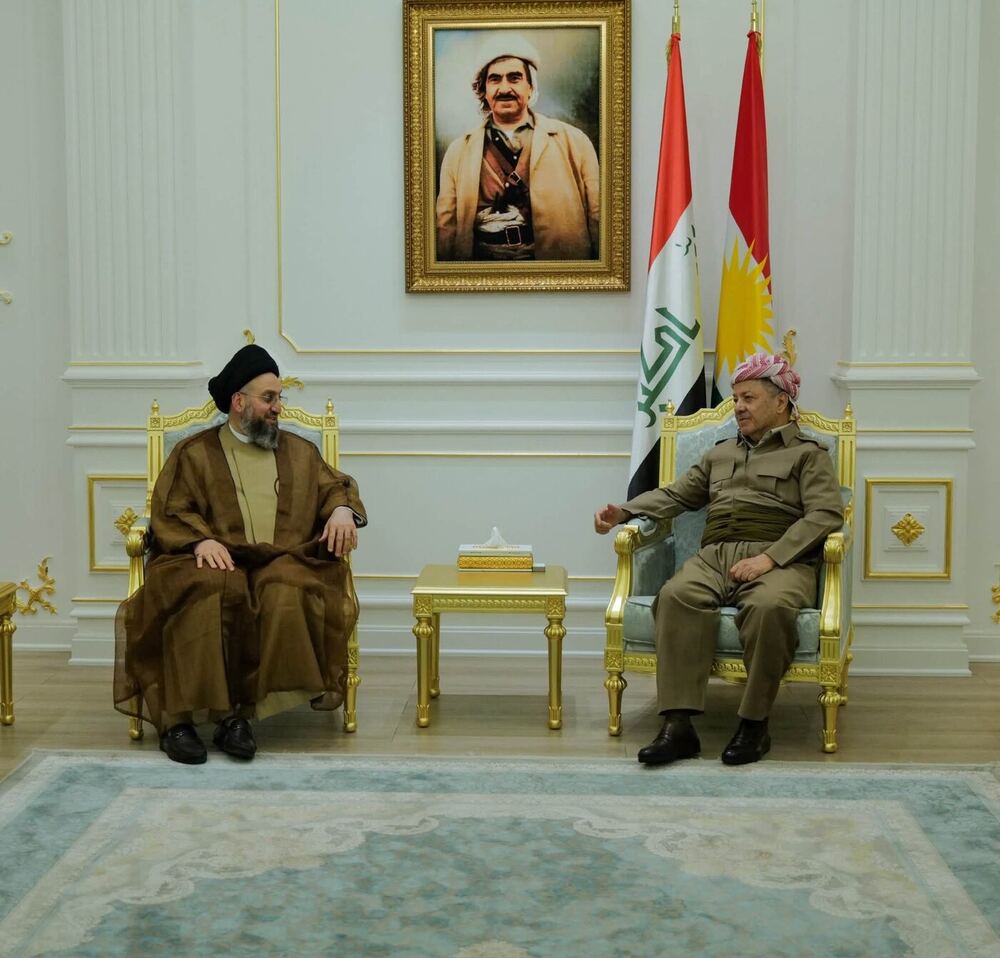 Başkan Barzani ve Ammar el‑Hekim Irak’ın siyasi durumunu görüştü