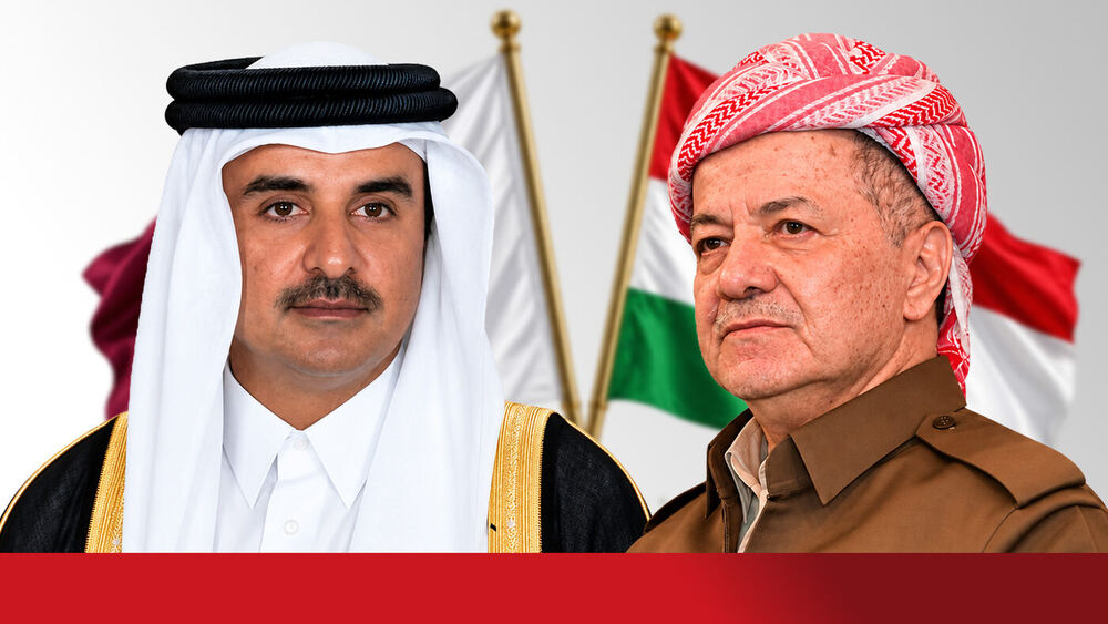Katar Emiri Barzani ailesine taziye mesajı gönderdi