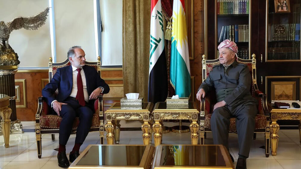 Başkan Barzani, Fransa’nın Yeni Erbil Başkonsolosu Emmanuel Mignot’u Karşıladı