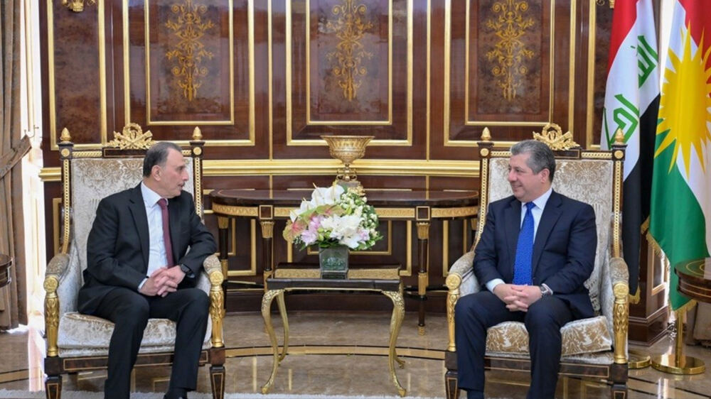 Başbakan Barzani, Filistin Başkonsolosu Mahir El‑Kerki’yi kabul etti
