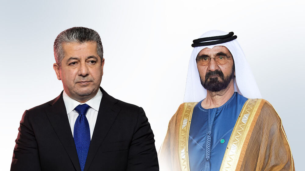 Kürdistan Bölgesi Başkanı Mesrur Barzani, Şeyh Ahmed bin Raşid Al Mektum'un vefatını duyurup başsağlığı diledi