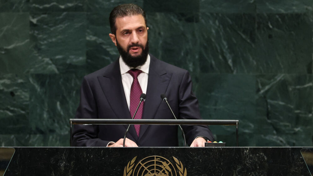 Şaraa: Golan Tepeleri Suriye Toprağı Olmaya Devam Edecek