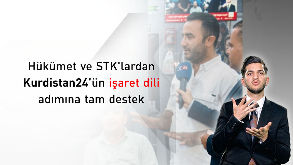 Kurdistan24'ün İşaret Dili Çevirisi Dünya İşaret Dili Günü'nde Takdir Topladı