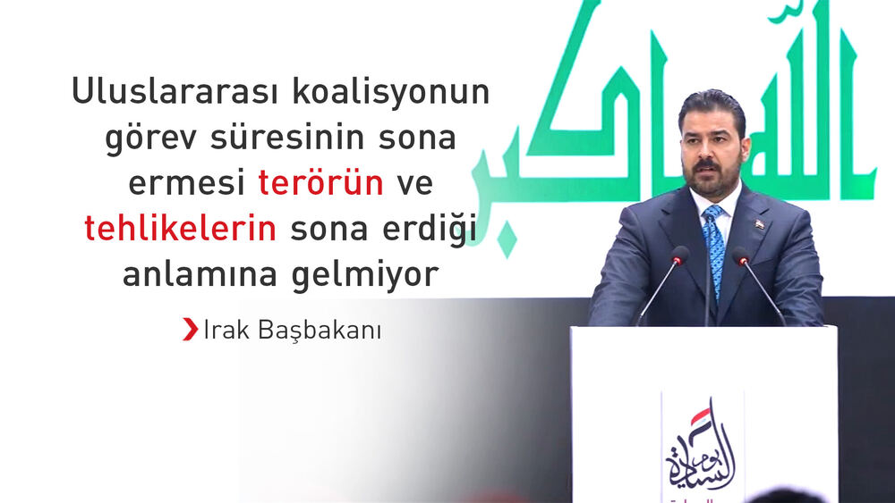 Irak Başbakanı Ali Zeydi: Uluslararası koalisyonun görevi resmi olarak sona erdi