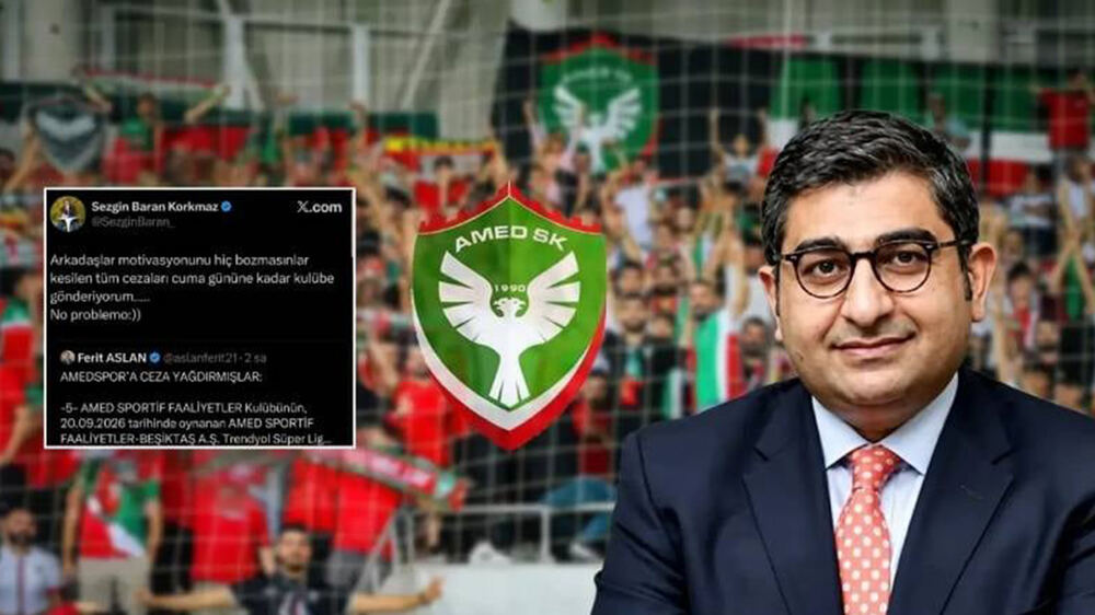 Kürt iş insanı Sezgin Baran Korkmaz, Amedspor'un 2,5 milyon TL'lik cezasını ödedi