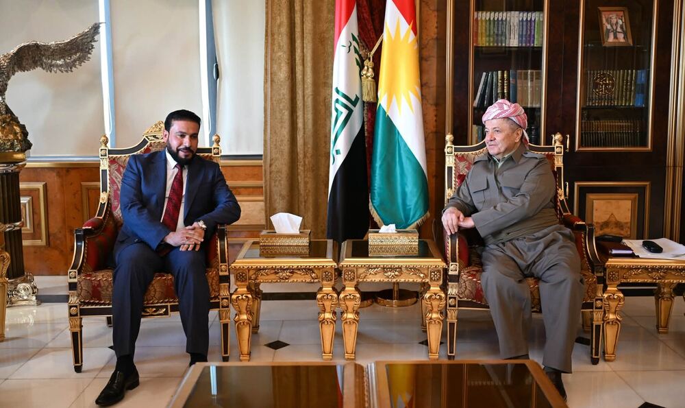 Barzani, Misan Heyetiyle Irak'taki Durumu Görüştü