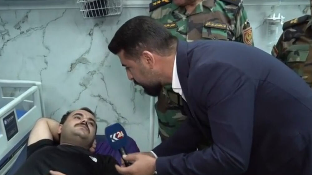 Görevdeyken Xazir Cephesi'nde Peşmerge Karargahına Yıldırım Çarptı, 4 Yaralı