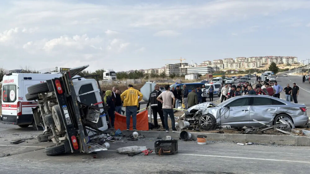 Maraş'ta MHP konvoyunun karıştığı kazada 1 ölü, 7 yaralı