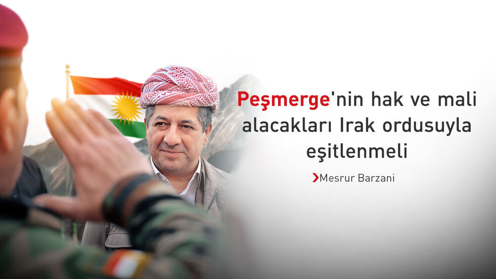 Başbakan Barzani, Peşmerge maaşlarını Irak bütçesinde egemen giderler arasına aldırdı