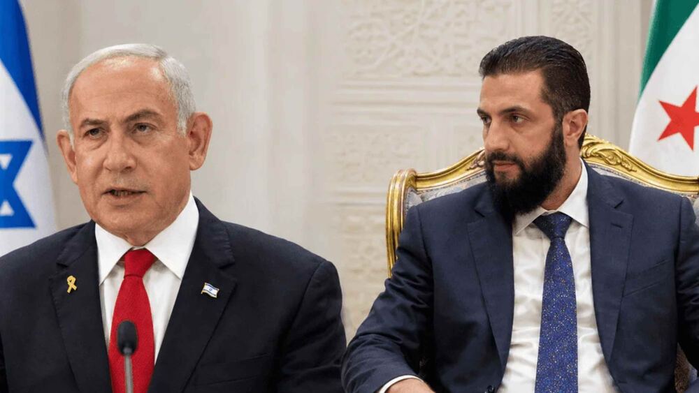 Netanyahu, Suriye Devlet Başkanı Ahmed Şer ile görüştüğünü açıkladı
