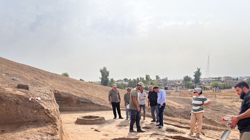 Erbil'de İtalyan ve Fransız üniversiteleriyle 4 tarihi höyükte kazı çalışmaları başladı