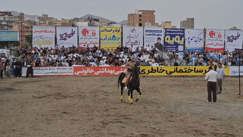 Sakız'da Dördüncü Geleneksel Kürt Atları Festivali Düzenlendi