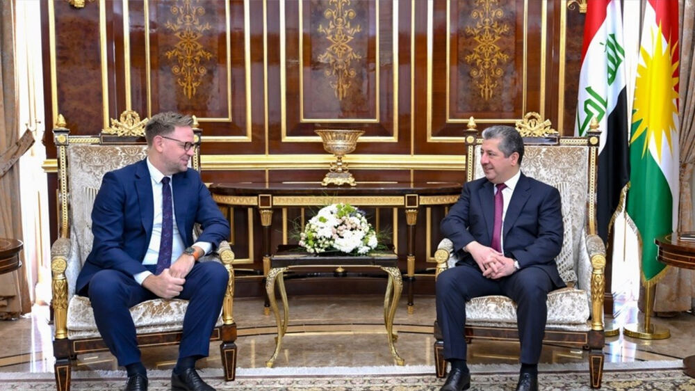 Masrur Barzani, AB Erbil İlişki Ofisi'nin Yeni Başkanıyla Görüştü