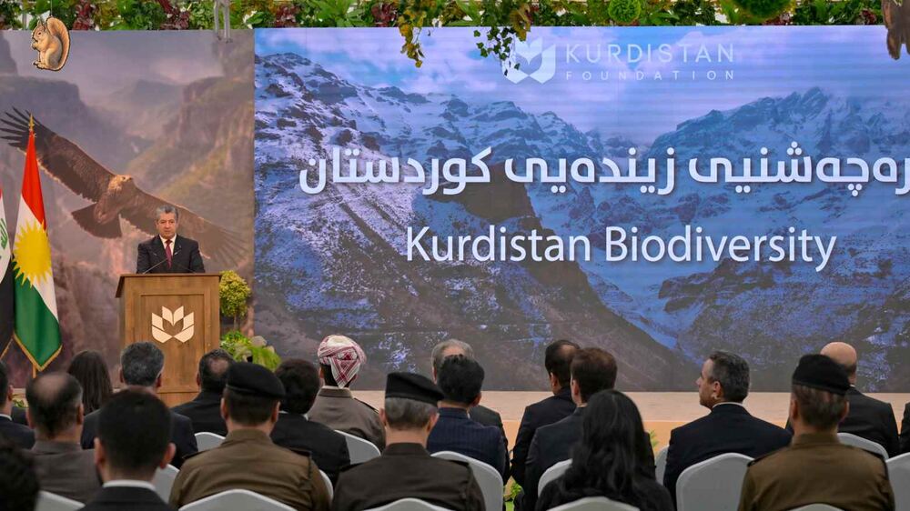 Başbakan Mesrur Barzani 'Kürdistan Biyoçeşitlilik Projesi'ni başlattı