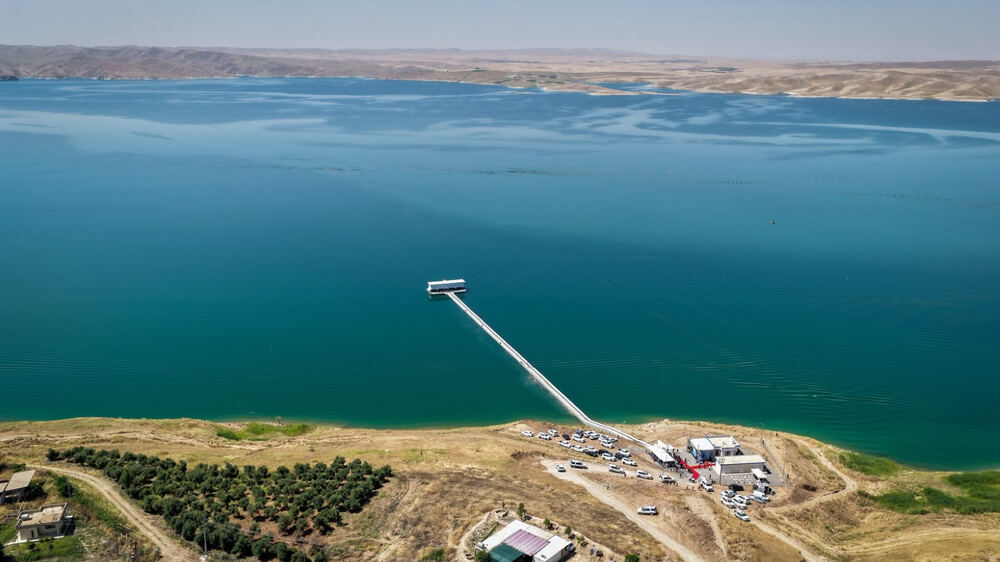 Duhok'un Semel ilçesinde stratejik Hankê su projesi hizmete açıldı