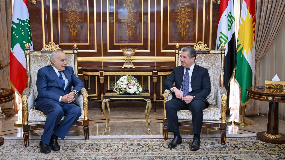 Kürdistan Başbakanı Barzani, Lübnan Kültür Bakanı ile kültürel iş birliğini vurguladı