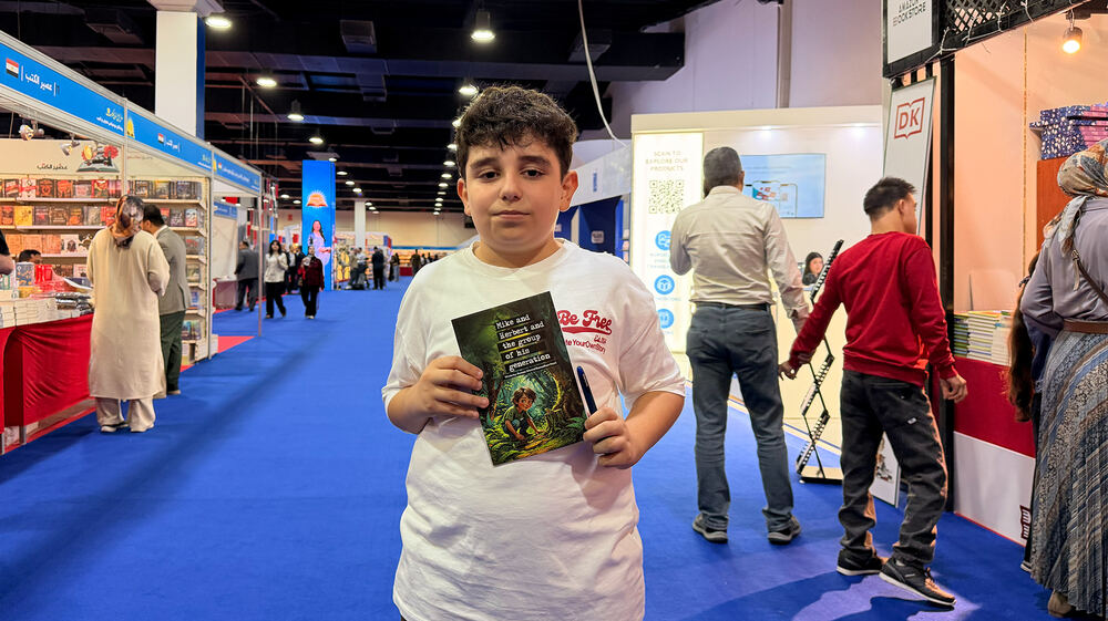 11 Yaşındaki Rêman Ahmed, Erbil Kitap Fuari'nda En Küçük Yazar Oldu