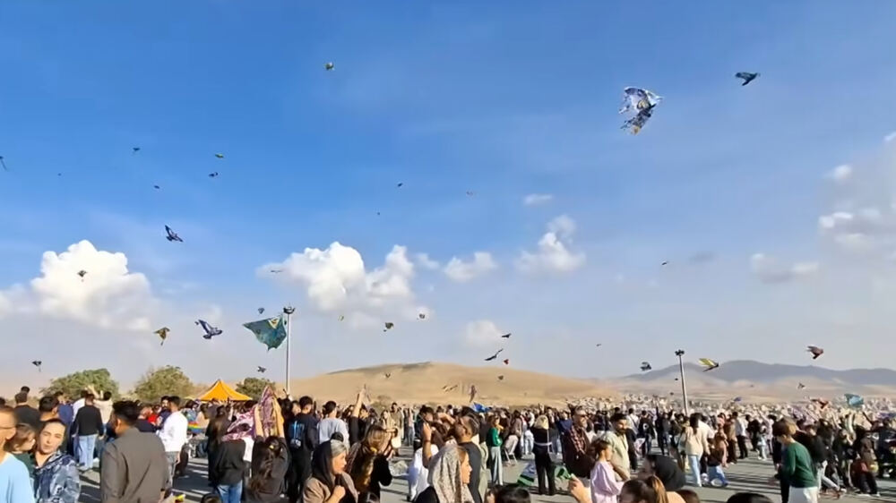 Rojhilat'ta 26. Geleneksel Uçurtma Festivali Bin Katılımcıyla Gerçekleşti