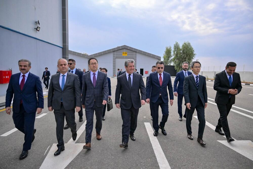 Kürdistan Başbakanı Barzani, Zaho’da Golden Global Development Projesini Açtı