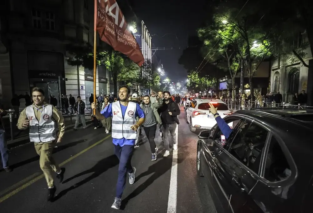 Öğrenci Listesi, Sırbistan Erken Genel Seçiminde Zafer Kazandı