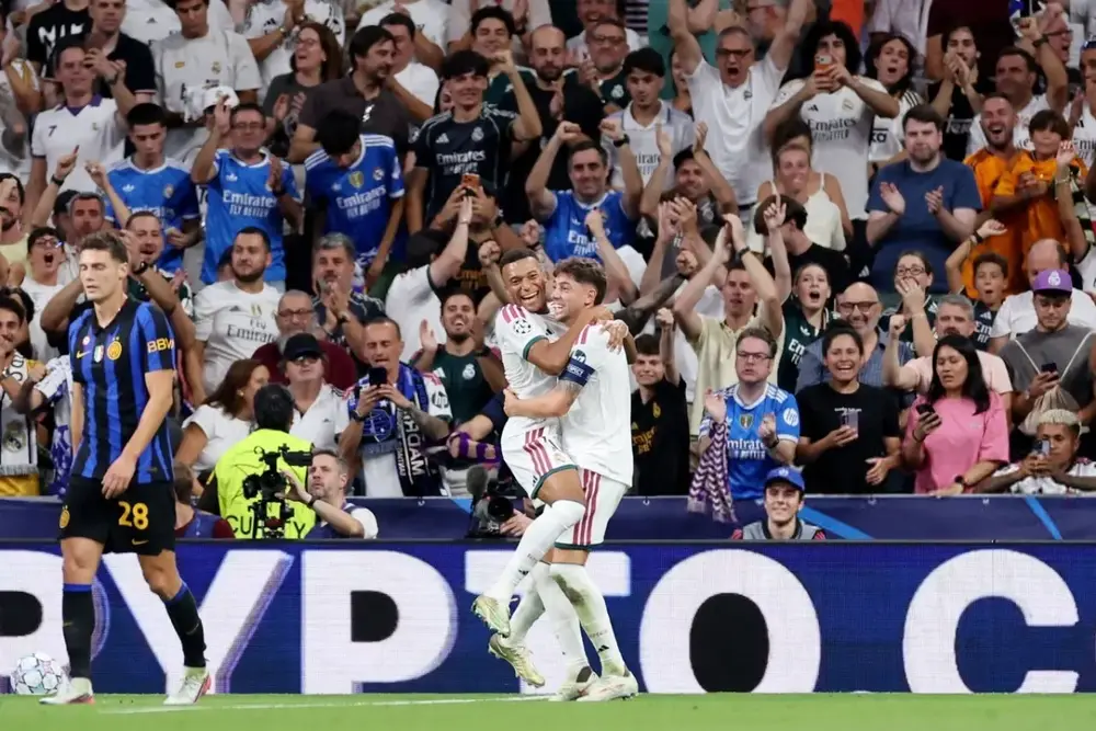 Real Madrid Şampiyonlar Ligi'nde Inter'i 2-1 mağlup etti