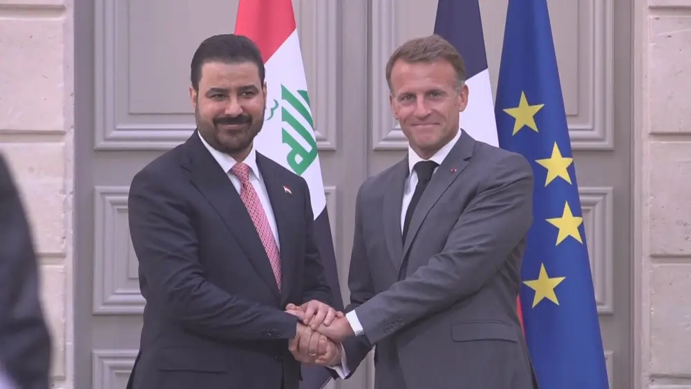 Irak ve Fransa savunma ve enerji alanında altı anlaşma imzaladı