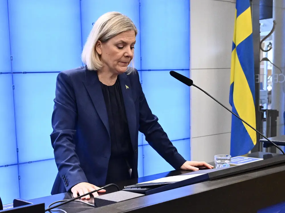 İsveç'te Magdalena Andersson Yeni Hükümeti Kurma Görüşmelerinde Başarısız Oldu
