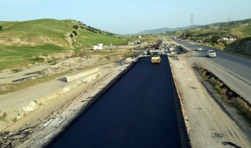 Süleymaniye'deki Bistan-Halakan-Dukan duble yol projesinin yüzde 42'si tamamlandı