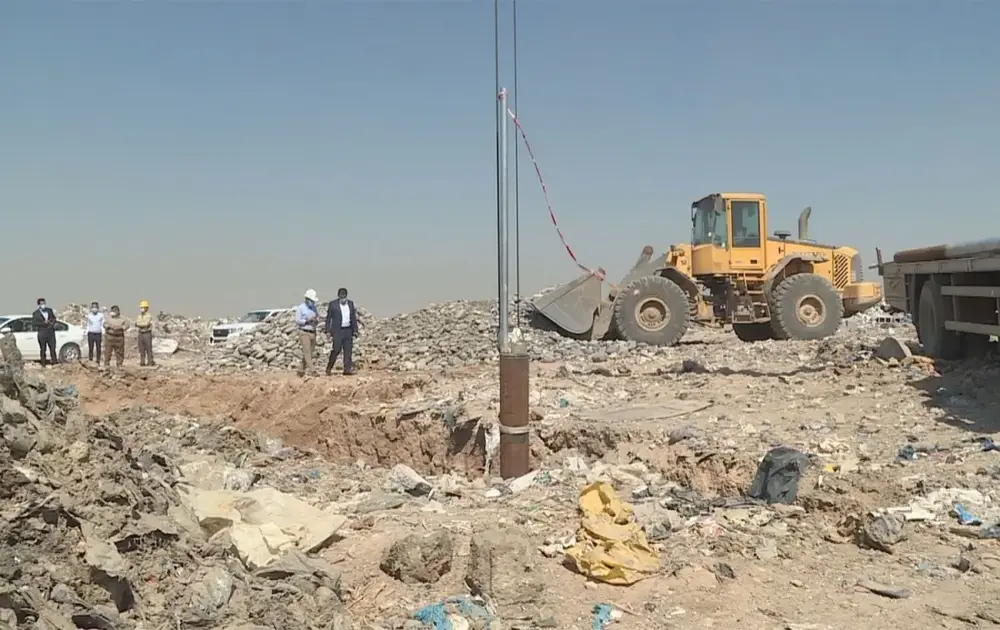 Erbil'deki Kani Qırjala Çöplüğünde Karton Toplamak Yasaklandı