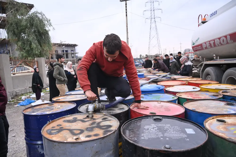 Kürdistan Bölgesi'nden Bağdat'a: Her Aileye 200 Litre Isınma Yakıtı Sağlansın
