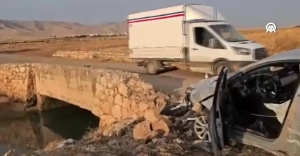 Mardin'in Nusaybin ilçesinde trafik kazası: 6 kişi hayatını kaybetti