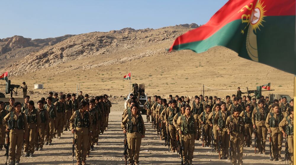 Şengal'deki 2000 YBŞ üyesi Irak güvenlik güçlerine katılıyor