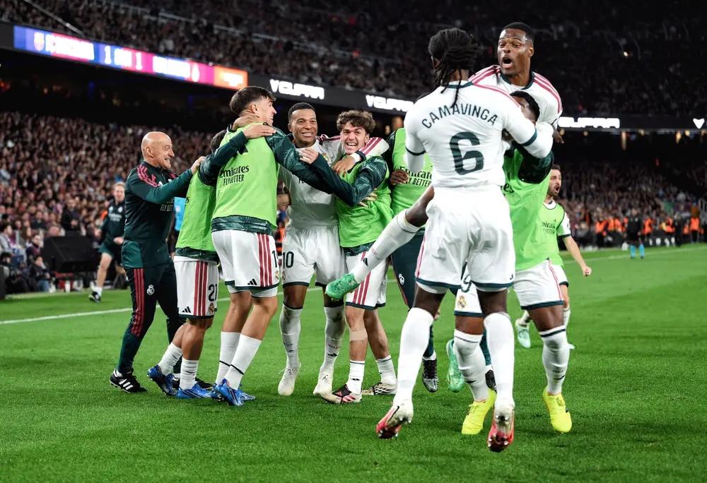 Real Madrid, El Clasico'da Barcelona'yı Deplasmanda Mağlup Etti