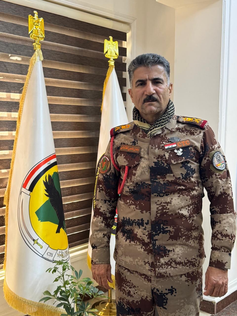 İlk Kez Bir Kürt Subay Irak Terörle Mücadele Başkan Vekilliğine Atandı