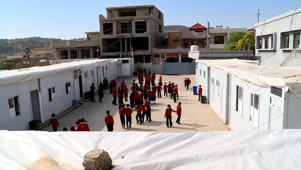 Duhok'un Evrike köyünde öğrenciler okul yetersizliğine çözüm bekliyor
