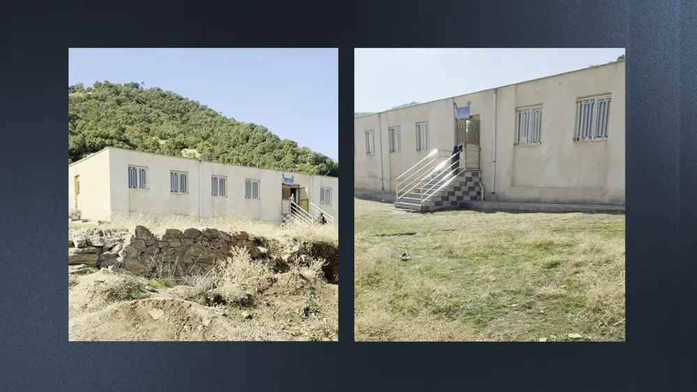 Merivan'ın Ne Köyü sakinleri okul binasının yetersizliğinden şikayetçi