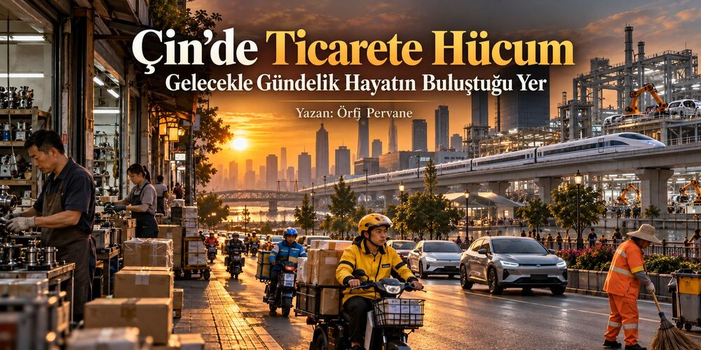 Çin’de ticarete hücum: Gelecekle gündelik hayatın buluştuğu yer