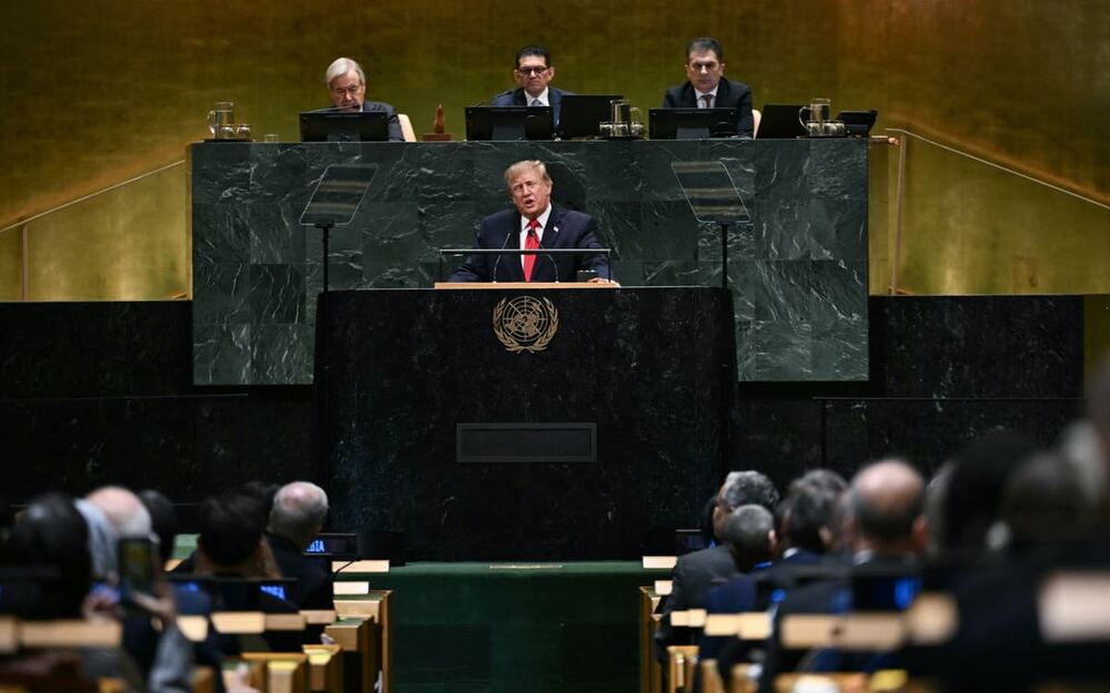 Trump, BM Genel Kurulu'nda İran'ın Nükleer Programına Sert Mesaj Verdi