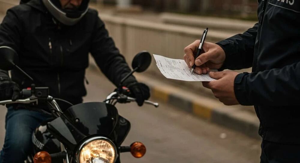 Osmaniye'de KGYS kameraları iki motosiklet sürücüsüne 626 bin lira ceza kesti