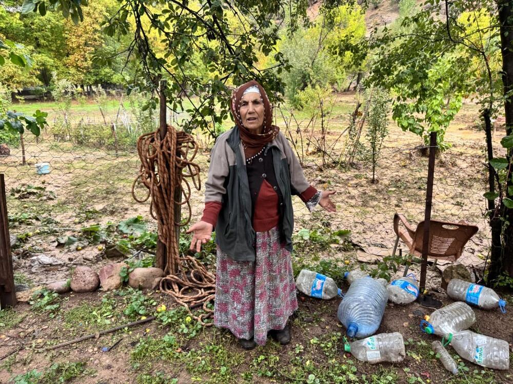 Dersim’de Roj Deresi Taştı, Sel Bahçelere ve Eşyalarına Zarar Verdi