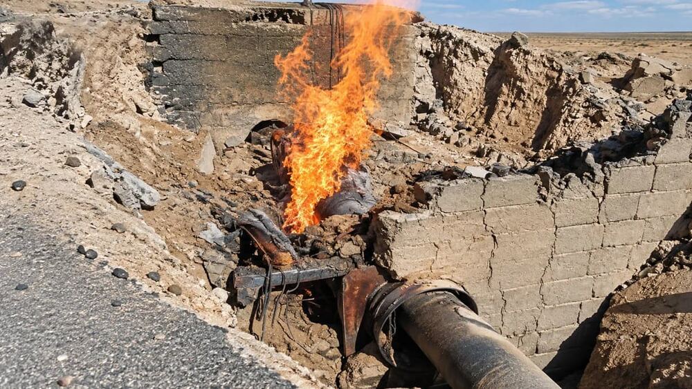 Suriye'nin Haseke vilayetinde petrol boru hattına üçüncü sabotaj saldırısı