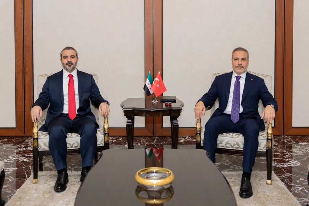 Türkiye Dışişleri Bakanı Hakan Fidan, Suriye Dışişleri Bakanı Şeybani ile Ankara'da Görüştü