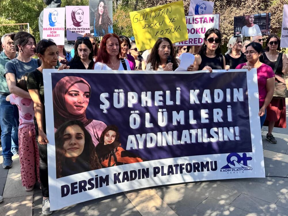 Dersim Kadın Platformu, Rojin Kabaiş’in Ölümüne İlişkin Adalet Çağrısı Yaptı