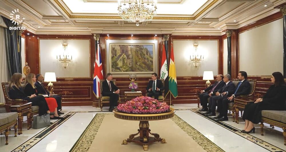 Kürdistan Bölgesi Başkanı Barzani, İngiltere Güvenlik Danışmanı Powell ile Görüştü